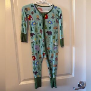 6-12 month little sleepies camping zippy